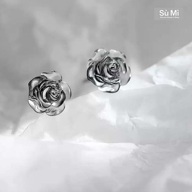 SUMI暗夜玫瑰 耳饰礼盒装