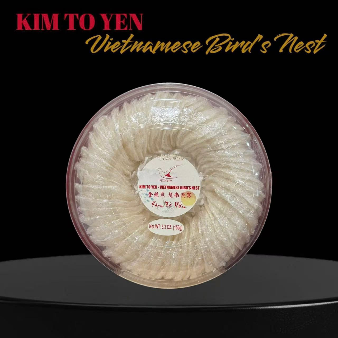 KIM TO YEN VIETNAMESE BIRDS NEST 3.0 150g 1 box