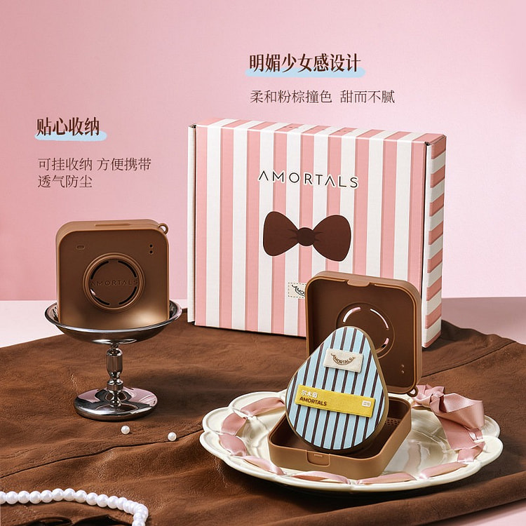 Amortals  makeup  foundation brush powder puff