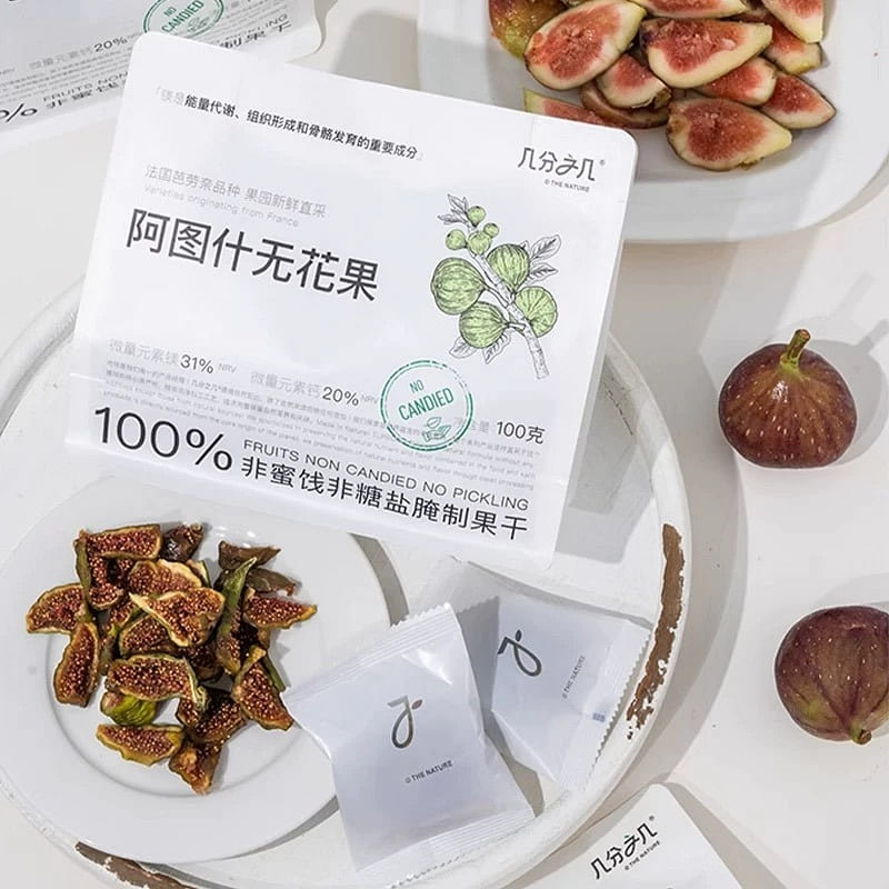 A fraction of it. Baluna dried figs, ready to eat, individually packaged 100 g