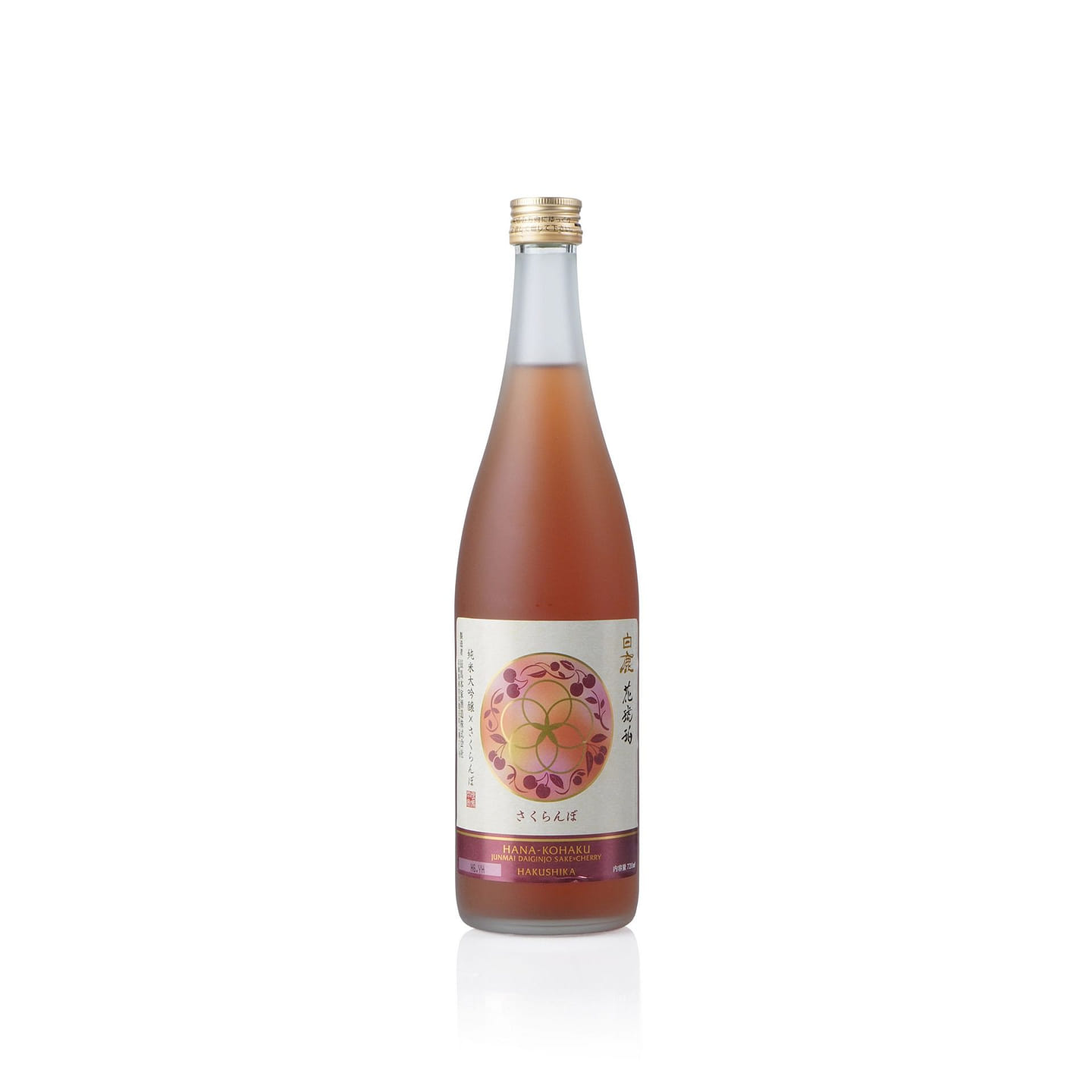 Hakushika Hana-kohaku Junmai Daiginjo Cherry 720 ml
