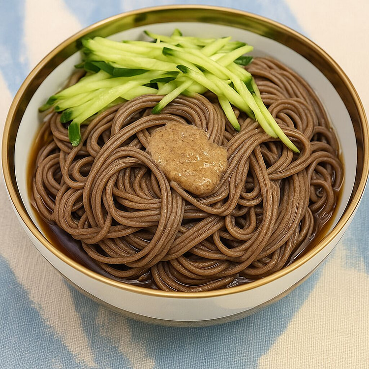 荞麦面饸饹（含芥末酱）