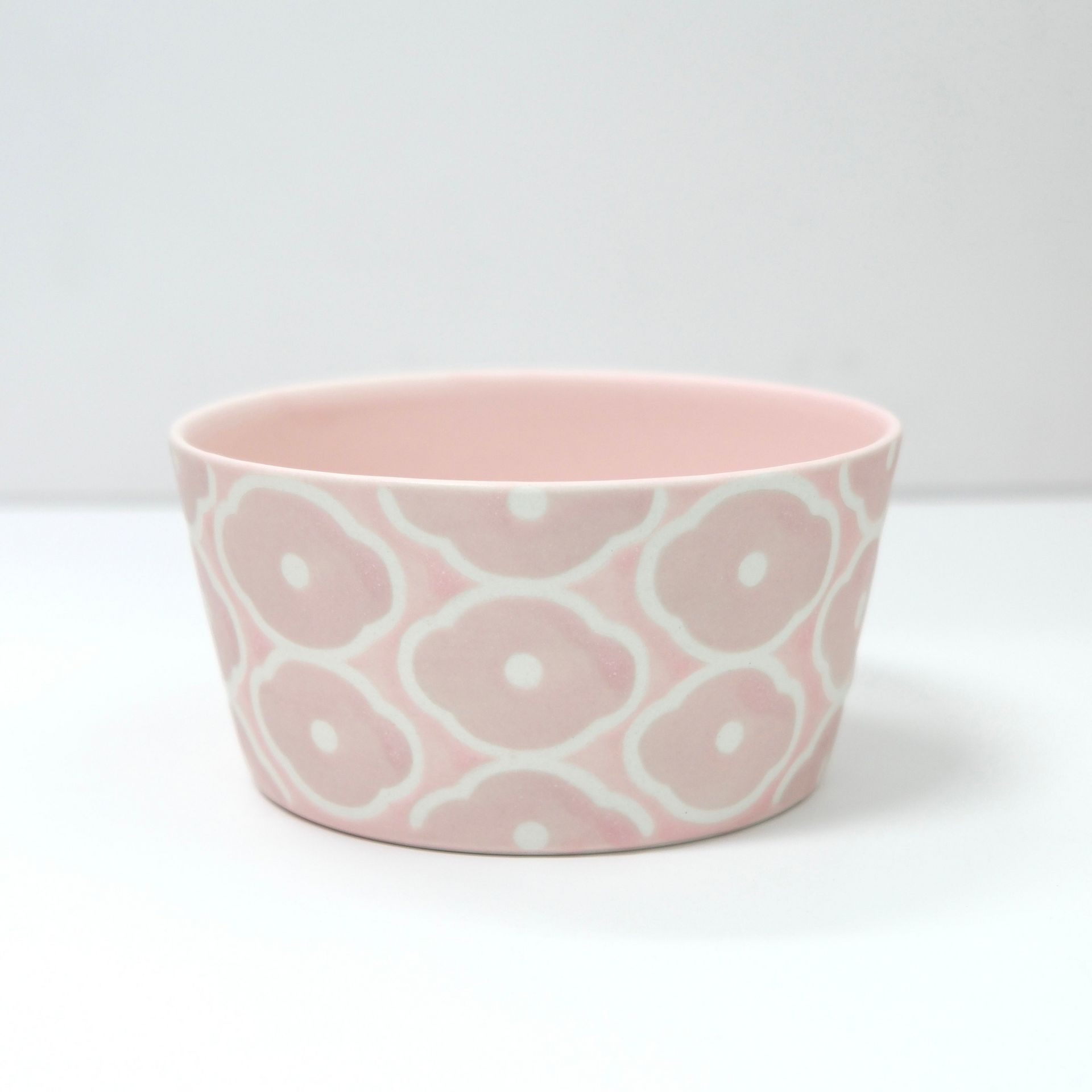 Tobe ware Pink/Yellow Series - Pink Salad Bowl 1 cái