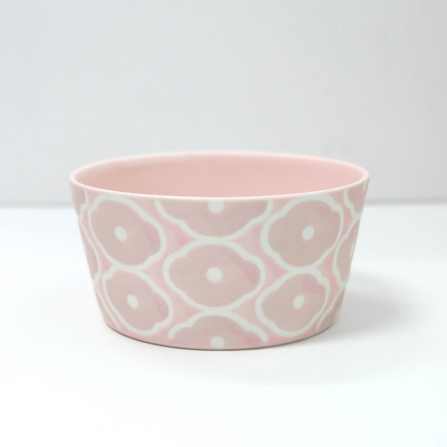 Tobe ware Pink/Yellow Series – Pink Salad Bowl 1 count
