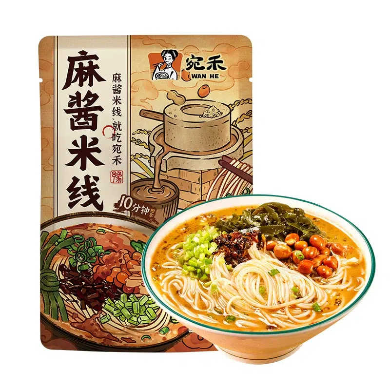 Wanhe Classic Sesame Paste Rice Noodles 1bag 243 g
