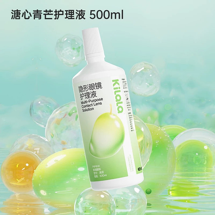 可啦啦 玻尿酸隐形眼镜护理液 500ml/瓶 1 瓶
