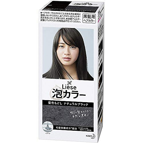 Liese Kao Bubble Hair Color Prettia - Natural Black 1 份