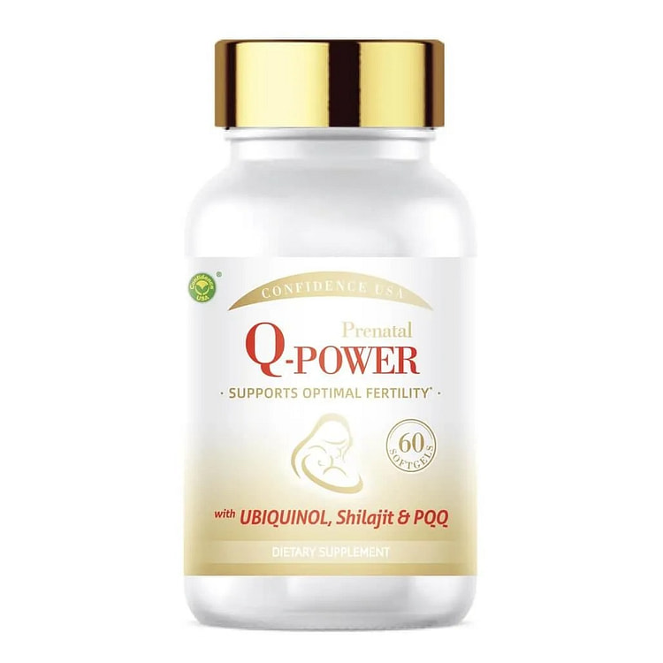 含泛醇的产前 Q-Power（60 粒软胶囊）