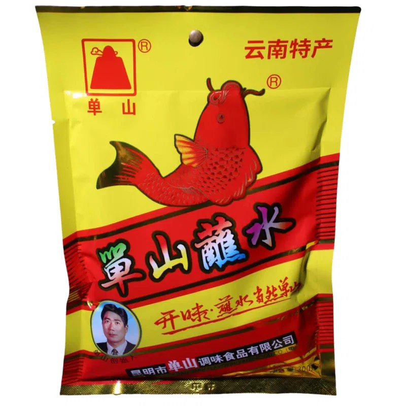 Yunnan specialty single mountain dipping hot pot dipping sauce barbecue condiment spicy 200 grams *1 bag 200 g