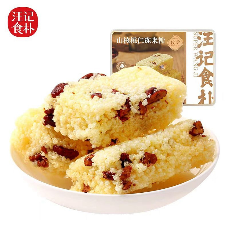 汪记 山核桃仁冻米糖 杭州特产 130g*1盒