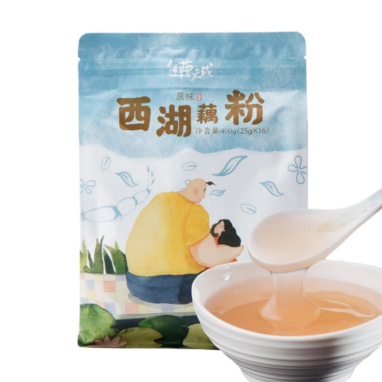 佳藕天成 桂花风味西湖藕粉【原味含糖】 400 克