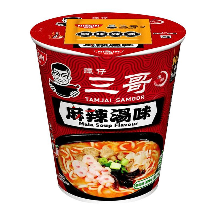 Tamjai Samgor Cup Noodle Mala Spicy Soup Flv 71g 1 each
