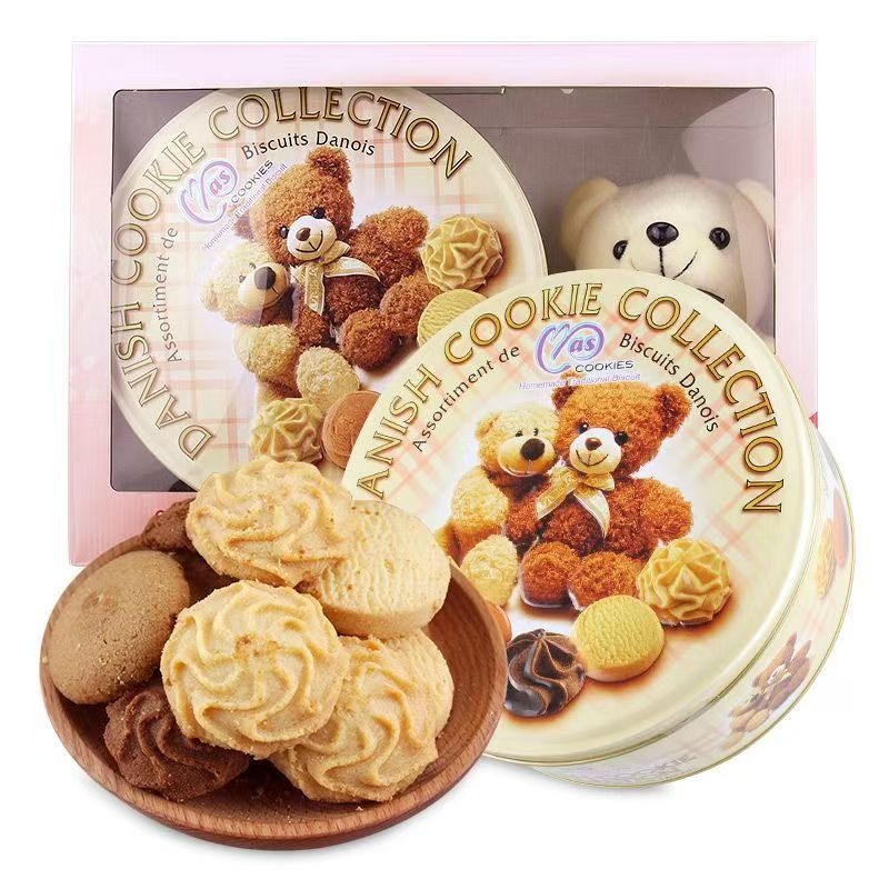 Malaysian Mace Bear cookies with doll gift box - Weee!