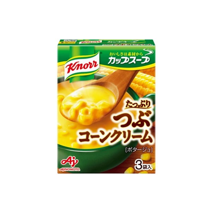 味之素 浓厚玉米奶油浓汤3袋装