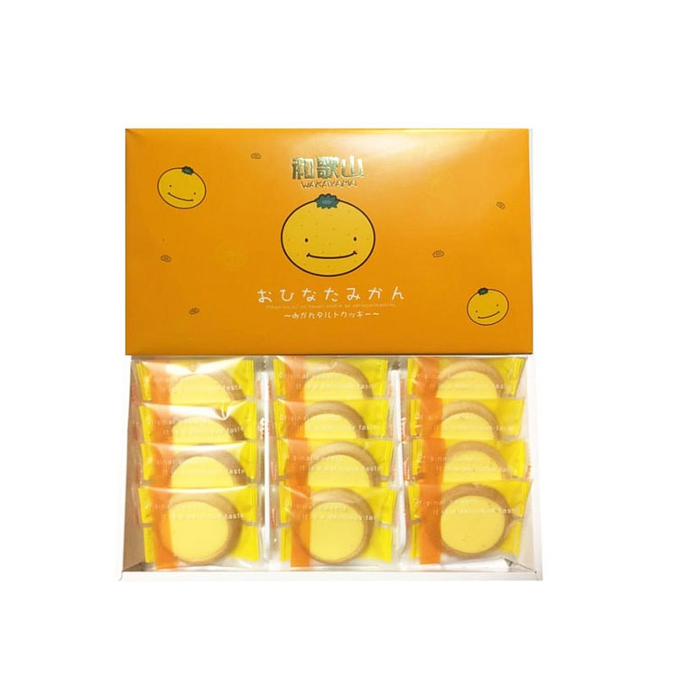 纪芳庵 夏日柑橘挞饼干 12枚