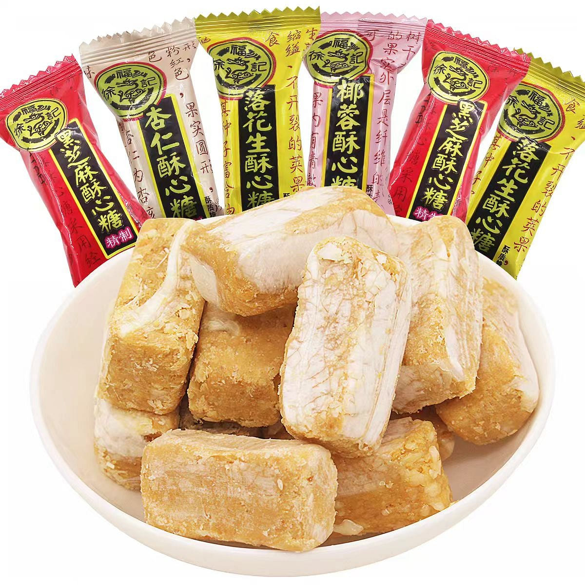 徐福记 酥心糖老式酥糖混合口味 200g*1袋 200 克