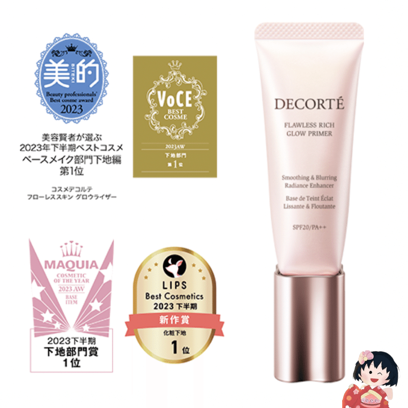 DECORTE Makeup Primer Flawless skin glow riser 30g 1 box