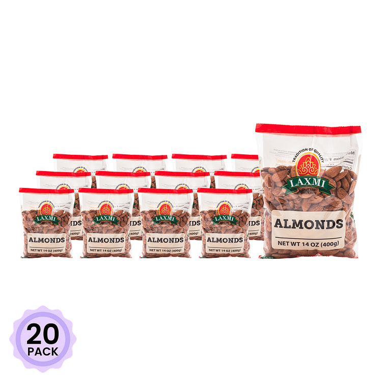 Laxmi Almonds 400 g*20 pack