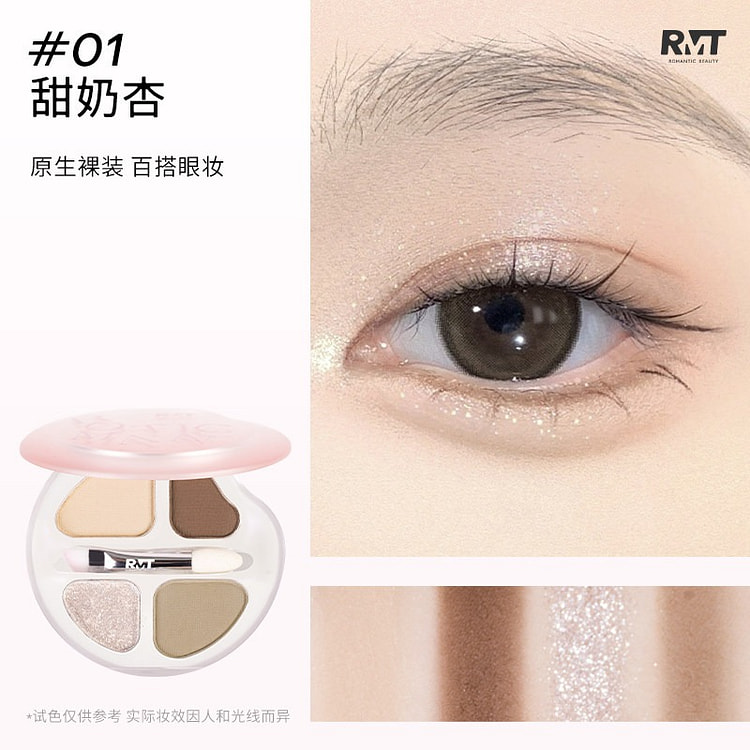 ROMANTIC Under-eye puffiness tray #01 1 box