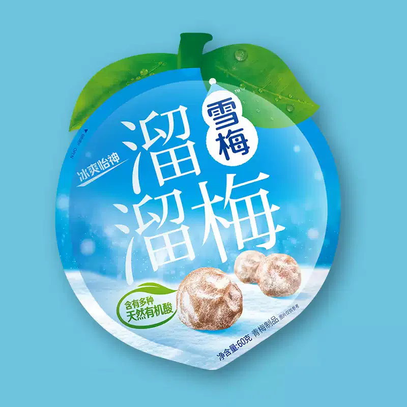 Liuliu Plum Snow Plum *1 Bag 60 g