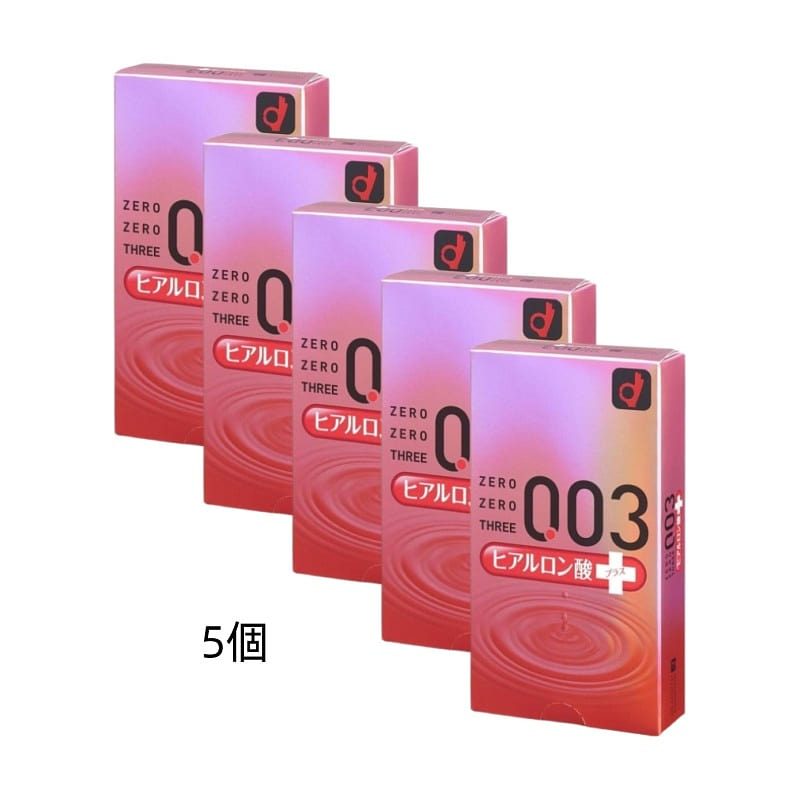 コンドーム オカモト ゼロゼロスリー 0.03 ヒアルロン酸 10コ入*5箱 1 個