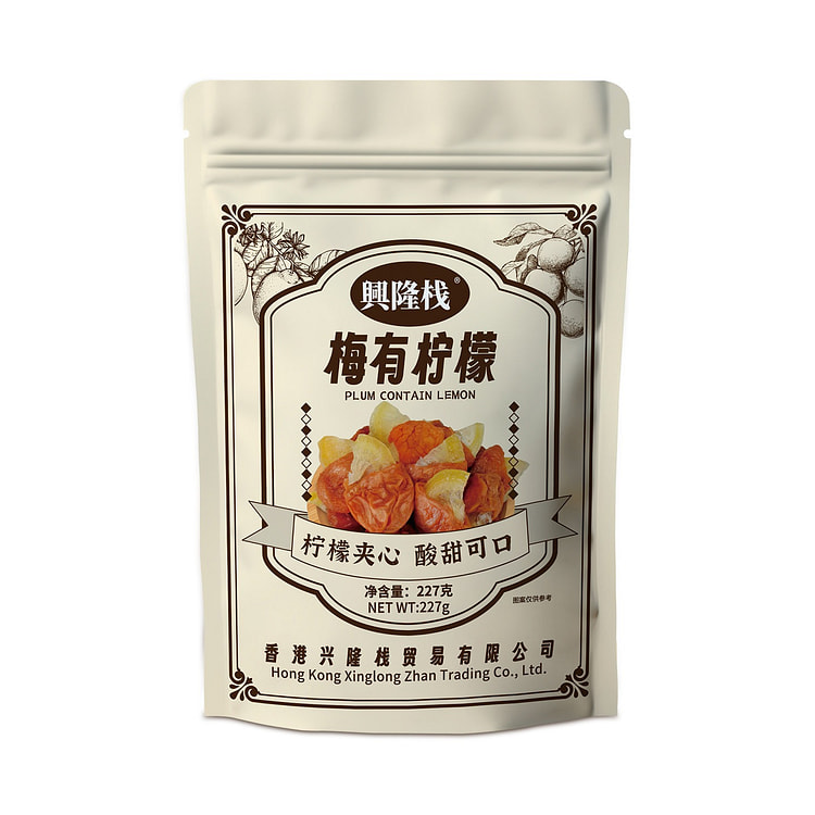 Xinglong Zhan Preserved Plums with Lemon 227 g