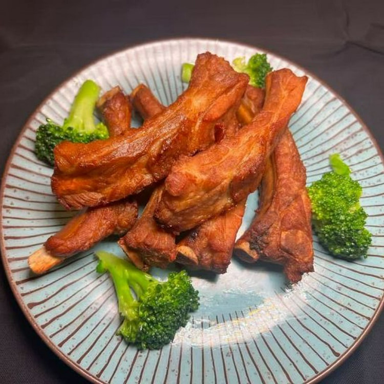 烧烤猪肋排 6pc 300 克