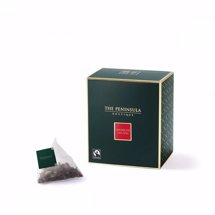 The Peninsula Boutique Darjeeling Oolong – 10 Tea Bags In Box 25 g
