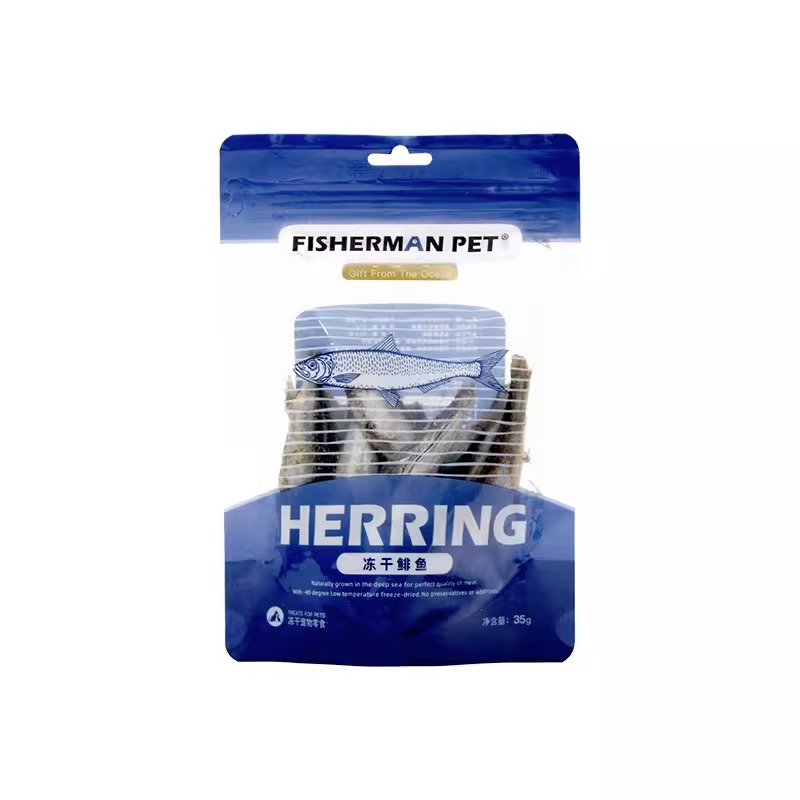 Pet Treats FISHERMANPET Cat and Dog Treats - Freeze-Dried Anchovies 35 g