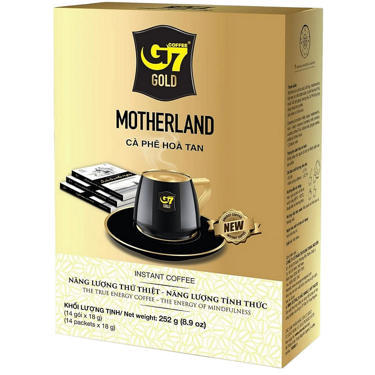 Trung Nguyen G7 Gold Motherland 8.9oz 1 each