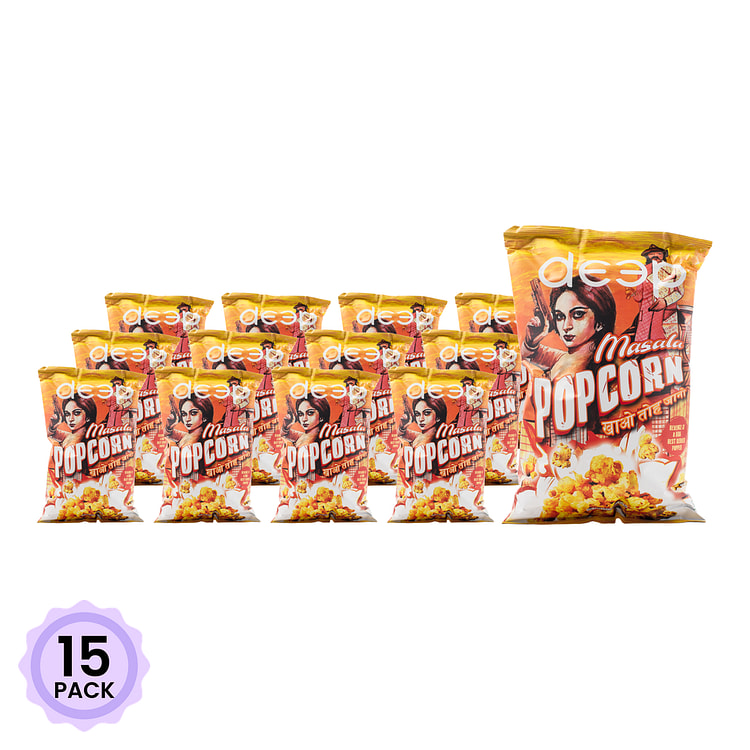 Deep 印度风味玛莎拉爆米花 5 盎司*15 包