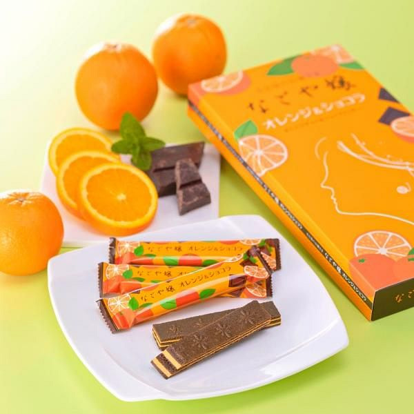 桃花亭 名古屋橙子巧克力饼干 16枚 1 盒