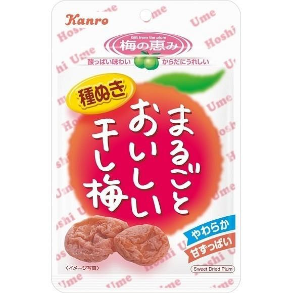 甘乐 整粒美味 梅饼 梅干 19g