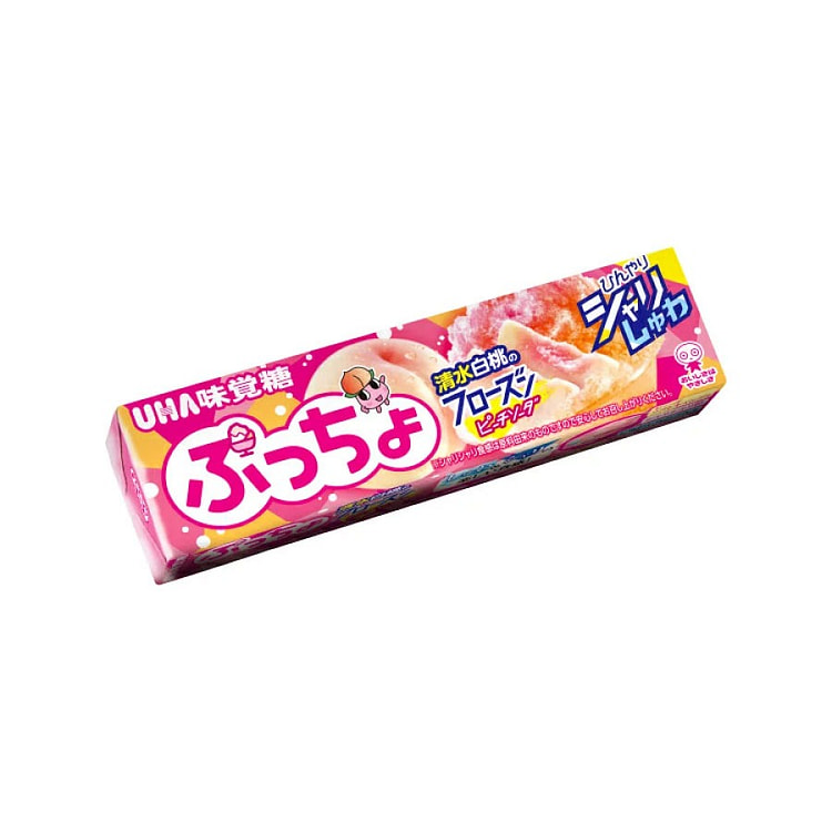 UHA Puccho Stick Candy-Frozen Peach Soda 10 candie