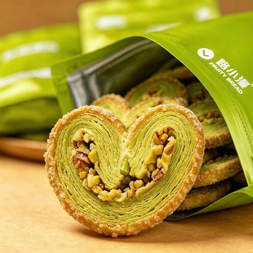 Lu Xiaoman Butter Pistachio Butterfly Pastry 145g 145 g