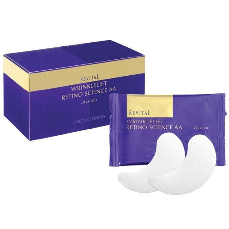 SHISEIDO Revital Wrinklelift Retino Science AA Eye Mask 12 pairs Weee!