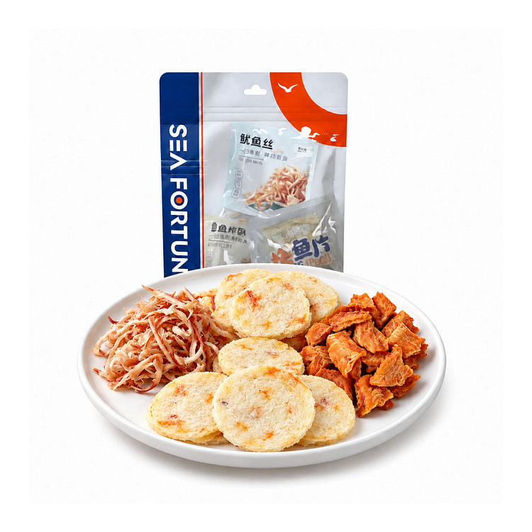 Sea Fortune Deep Sea Seafood Snack Pack 90g 1 pack