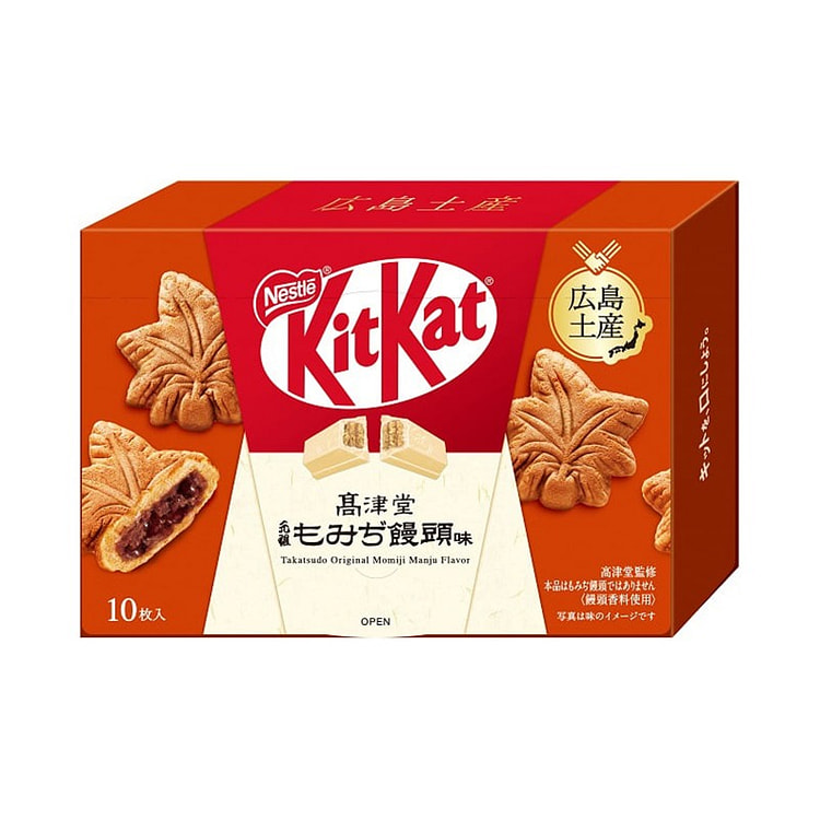 kitkat 饼干mini 10枚 红叶夹心蛋糕