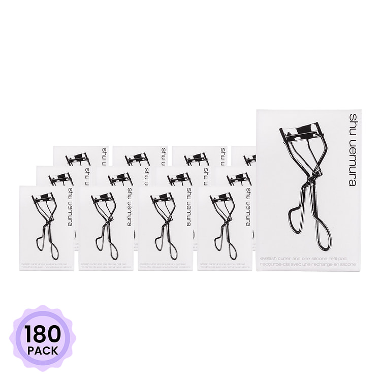 SHU UEMURA Eyelash Curler with One Silicone Refill Pad 1 count*180 pack