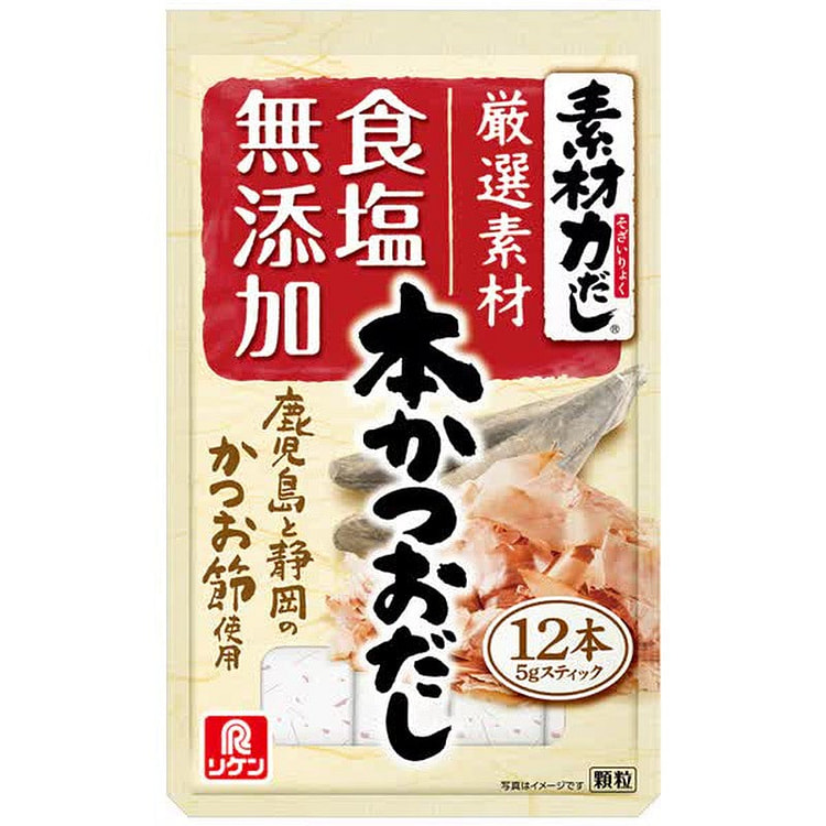 Riken Soryoku 鲣鱼高汤 12 瓶 1 份