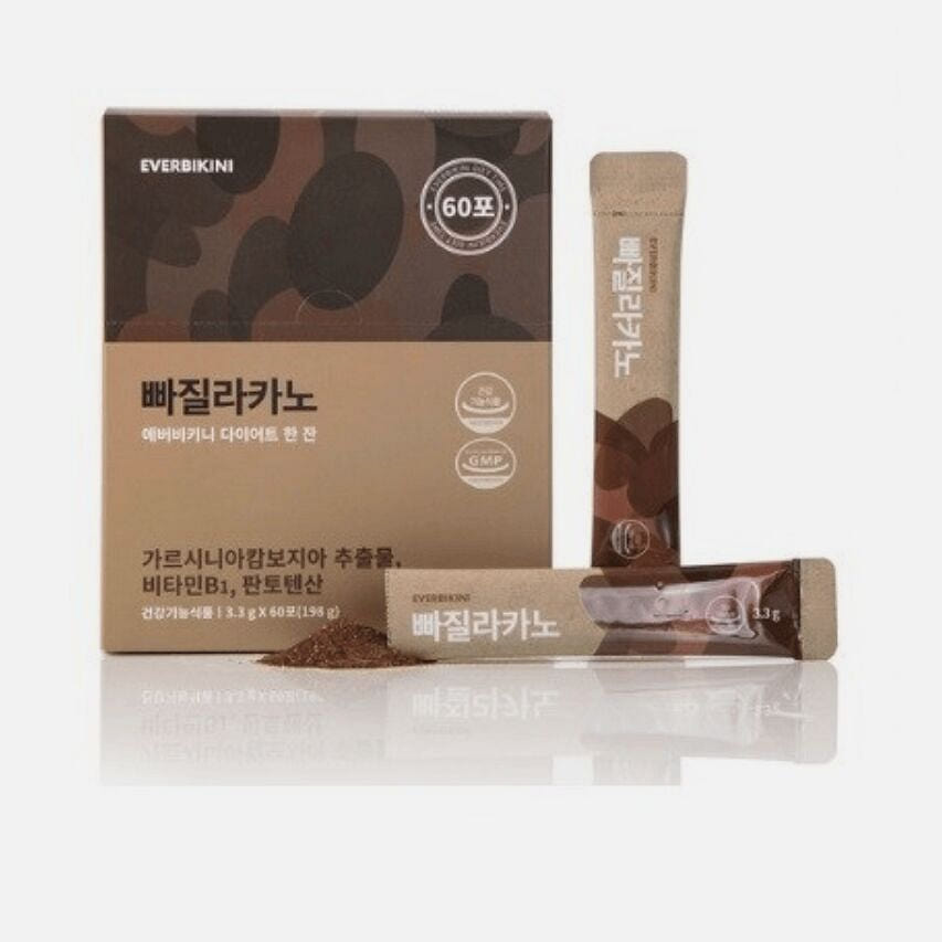 EB Korean Diet Americano Latte Coffee 3.3g x 60ea 1 box