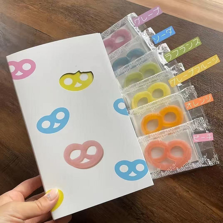 网红甘乐酥脆蝴蝶脆皮软糖*12个 1盒 1 盒