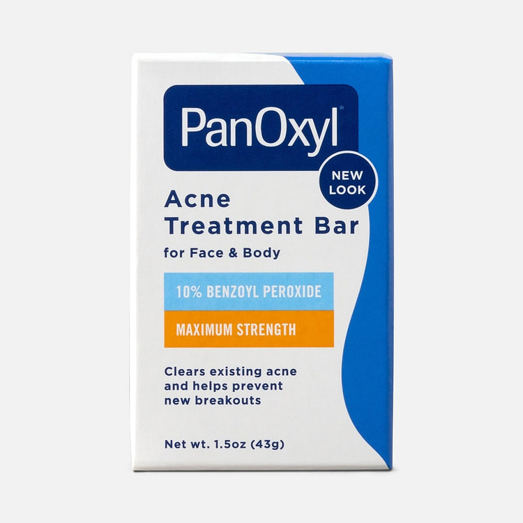 PanOxyl 10% 痤疮治疗皂 1.5 盎司 1 份