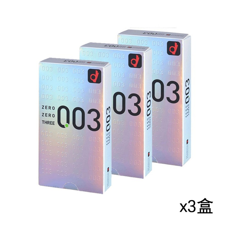 OKAMOTO 安全套0.03mm12只装x3盒