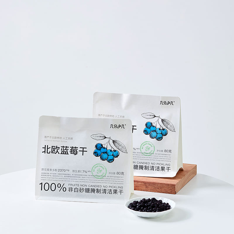 Dried blueberries Northern Europe 125g*1 bag 125 g