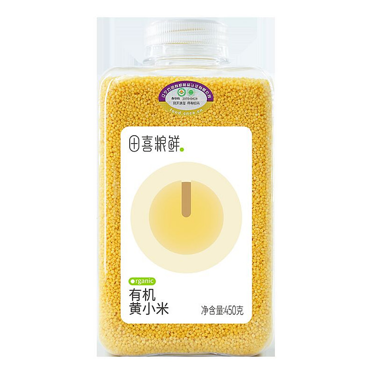 Organic yellow millet 450g*1 bottle