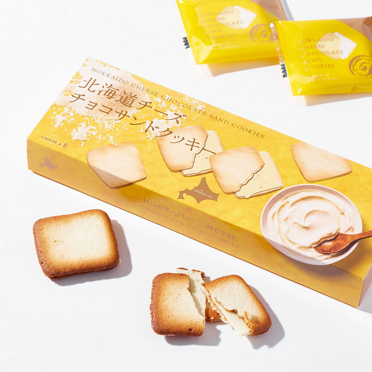 Hokkaido Cheese & Chocolate Sandwich Cookies (6pcs
