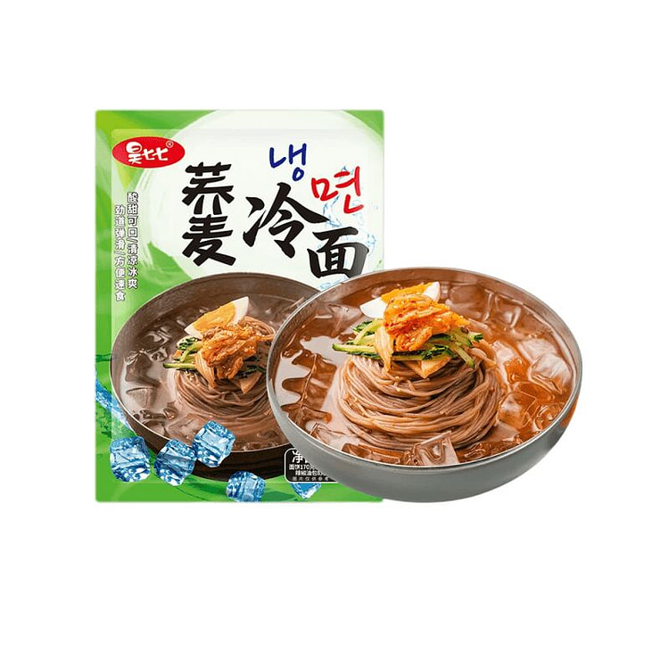 Haoqiqi Yanbian Buckwheat Cold Noodles 350g*1Bag 350 g