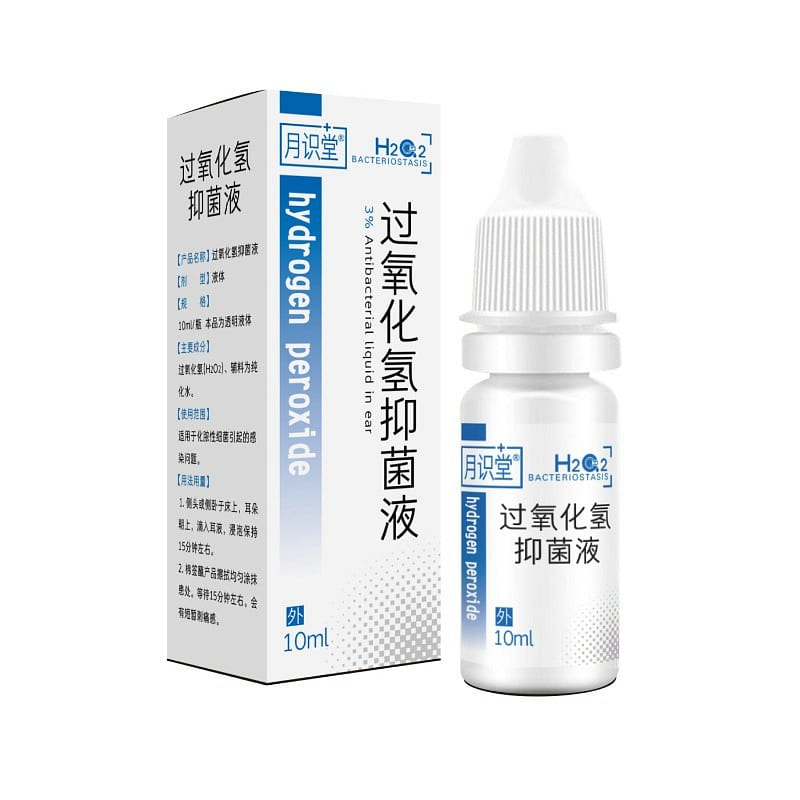 3% hydrogen peroxide ear drops ear wash solution 10 ml(ミリリットル)