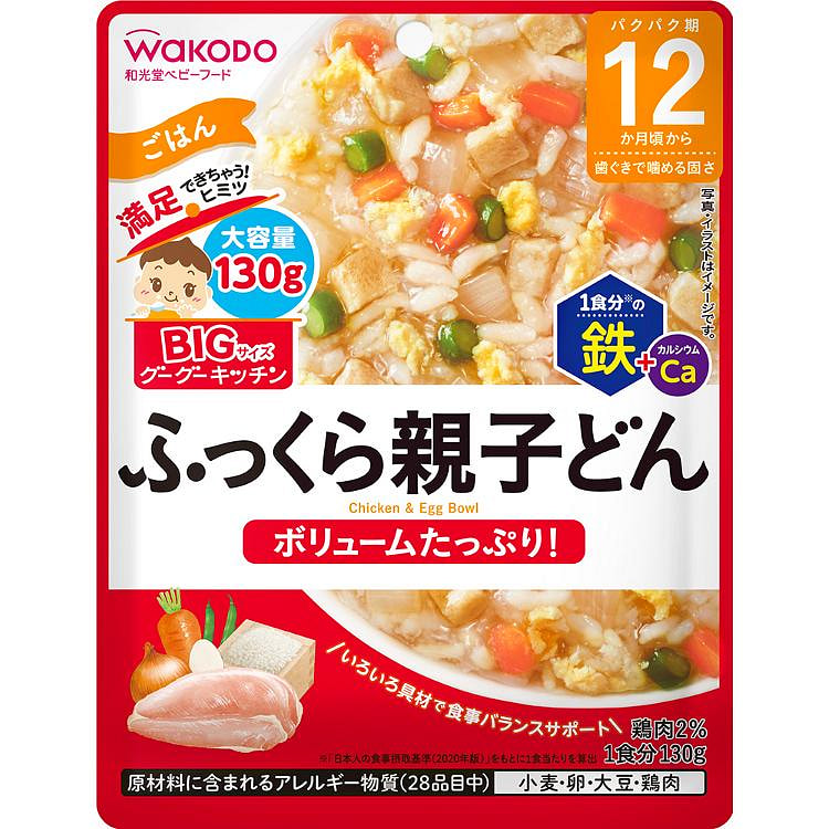 Wakodo Big Fluffy Oyakodon 130g